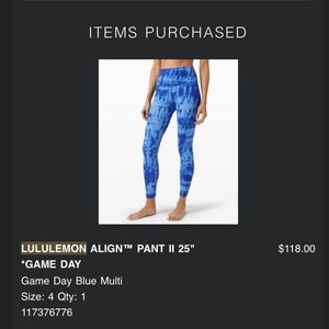 lululemon athletica Align Pant II 25"